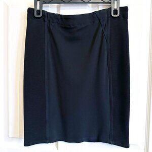 BCBGMaxazria Black Stretch Bodycon Pencil Skirt Medium